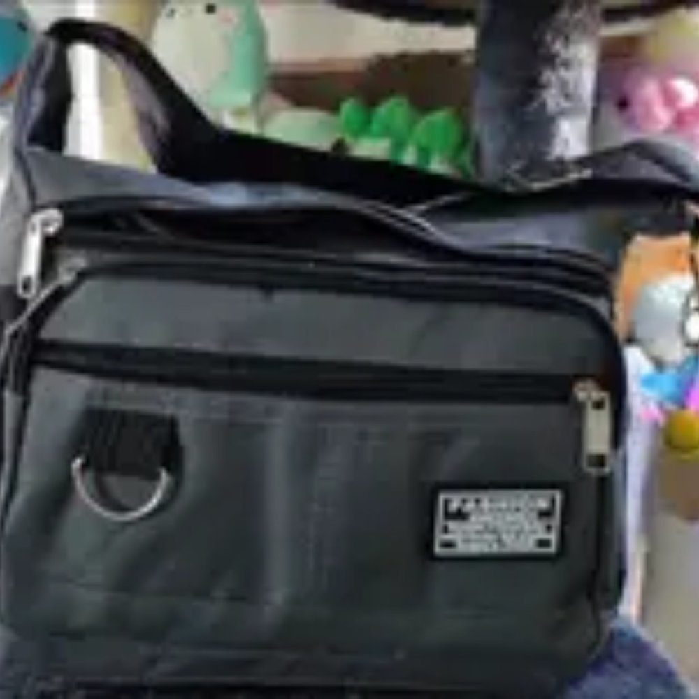 Horizontal Multi-pocket Men's Bag Oxford Cloth Shoulder Bag Men's Messenger Bag